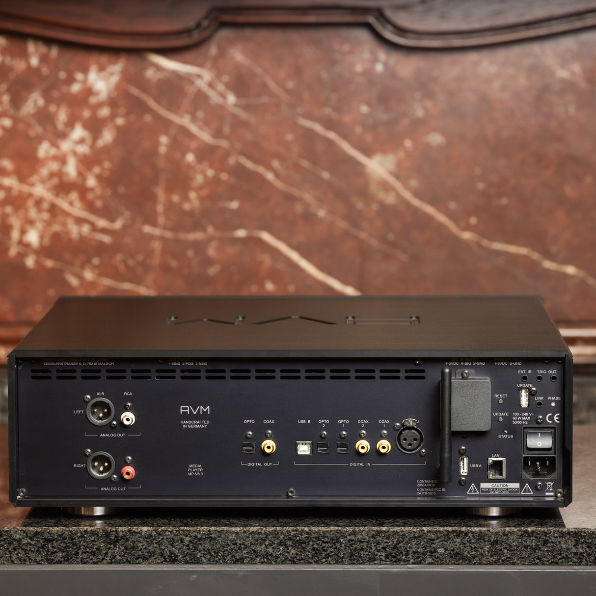 AVM Ovation MP 6.3 Streaming CD-Player Schwarz (Gebraucht)