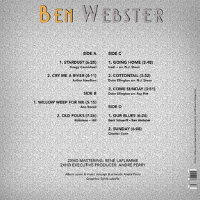 Ben Webster - Stardust (200g 45rpm, 2LP)