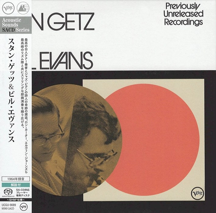Bill Evans & Stan Getz - Previously Unreleased Recordings (SHM-SACD)