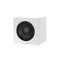 Bowers & Wilkins ASW610 Subwoofer in White, Frontansicht von schräg vorne