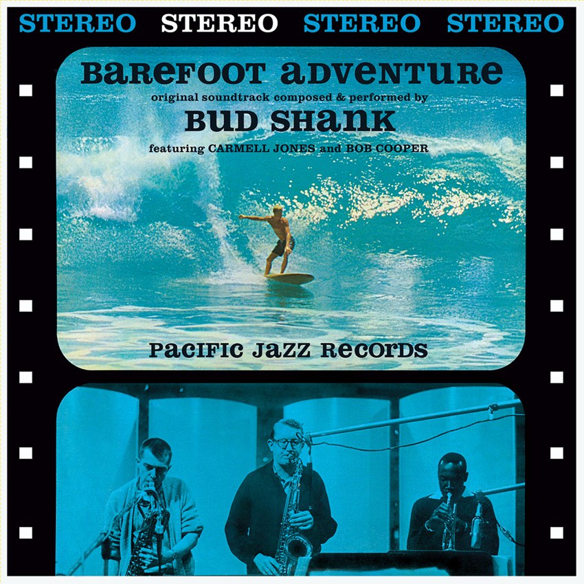 Bud Shank - Barefoot Adventure (180g 33rpm) (Seaglass Aqua Vinyl)