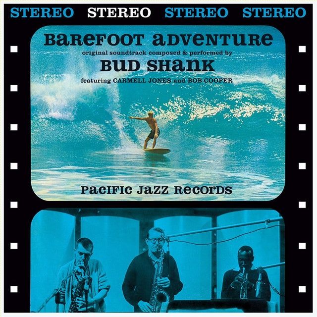 Bud Shank - Barefoot Adventure (180g 33rpm) (Seaglass Aqua Vinyl)