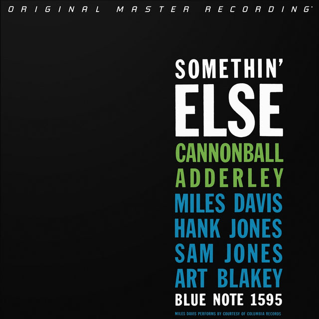 Cannonball Adderley - Somethin' Else (Hybrid-SACD) (MFSL)