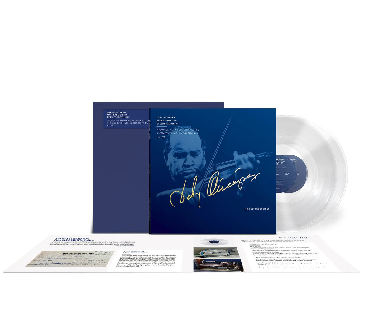 David Oistrakh · Sanderling · Mravinsky - Prokofiev & Shostakovich: Violin Concertos (200g 33rpm, 2LP) (Sapphire Edition)