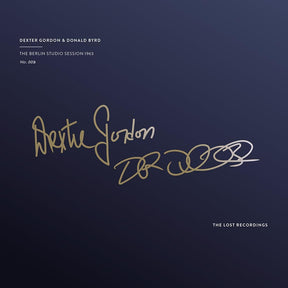 Dexter Gordon & Donald Byrd - The Berlin Studio Session 1963 (180g 33rpm)