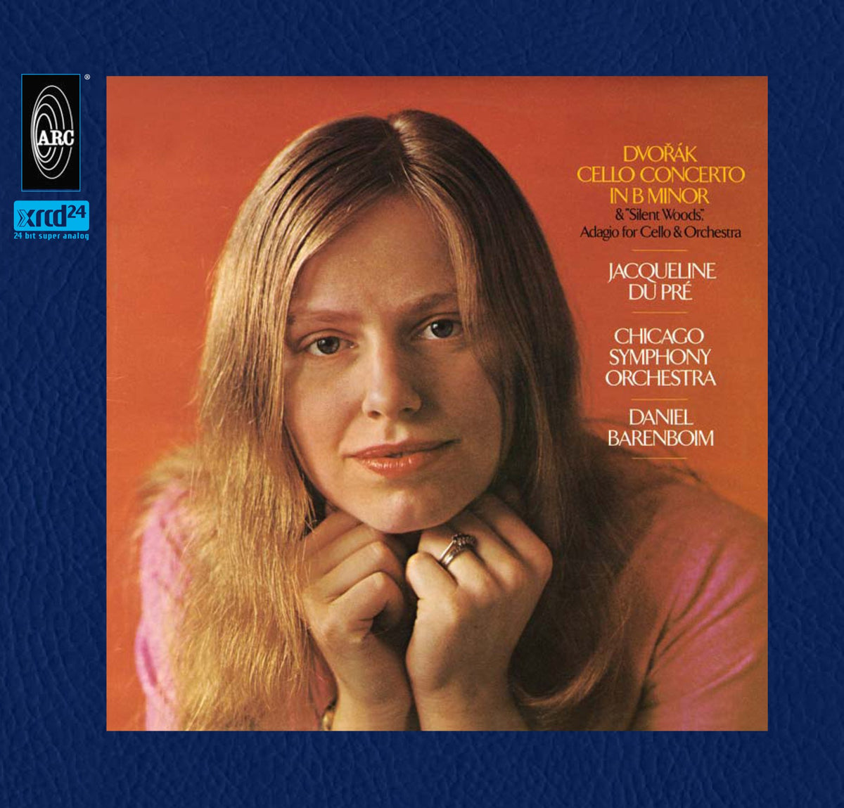 Jacqueline du Pré, Daniel Barenboim & Chicago Symphony Orchestra - Dvořák: Cellokonzert h-Moll (XRCD24)