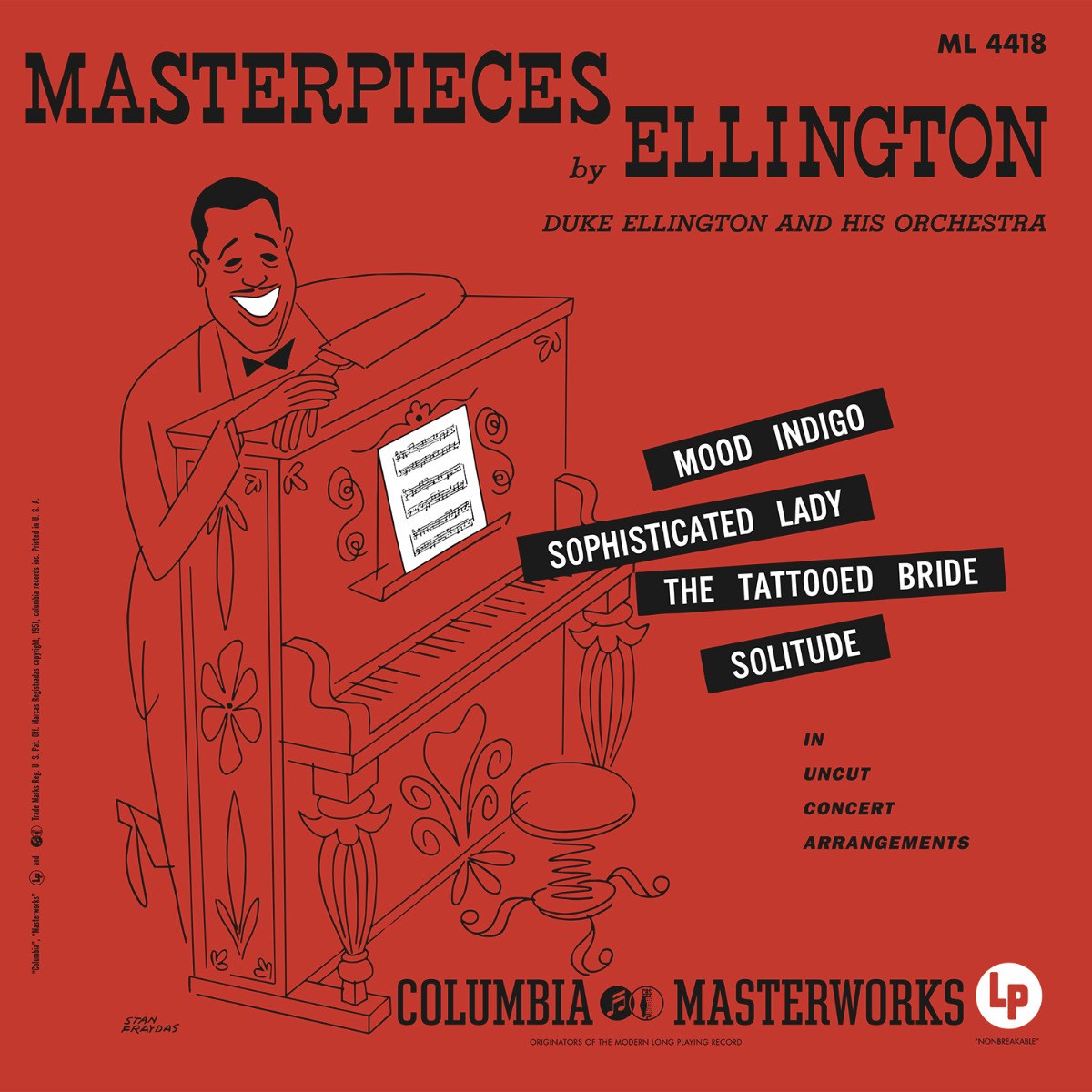 Duke Ellington - Masterpieces by Ellington (180g 33rpm) (Mono)