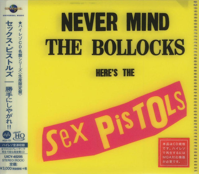 Sex Pistols - Never Mind the Bollocks (UHQCD)