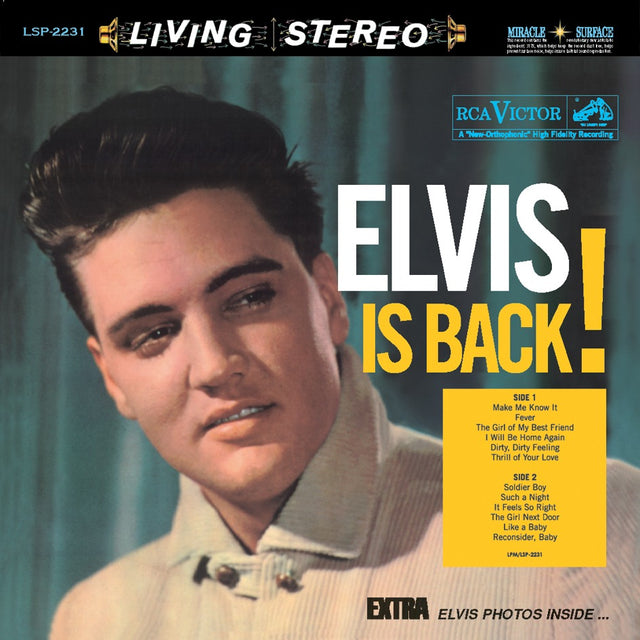 Elvis Presley - Elvis Is Back! (180g 33rpm)