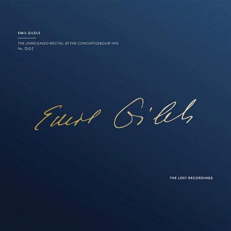 Emil Gilels - The Unreleased Recitals at the Concertgebouw (180g 33rpm, 2LP)