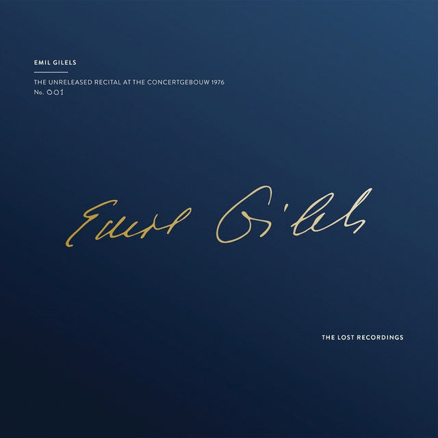 Emil Gilels - The Unreleased Recitals at the Concertgebouw (180g 33rpm, 2LP)