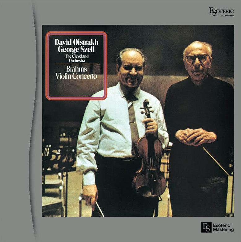 Brahms: Violin Concerto - Oistrakh / George Szell & The Cleveland Orchestra (180g 33rpm)