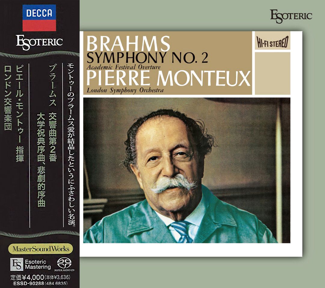 Pierre Monteux & London Symphony Orchestra - Brahms: Symphony No. 2 (Hybrid-SACD)