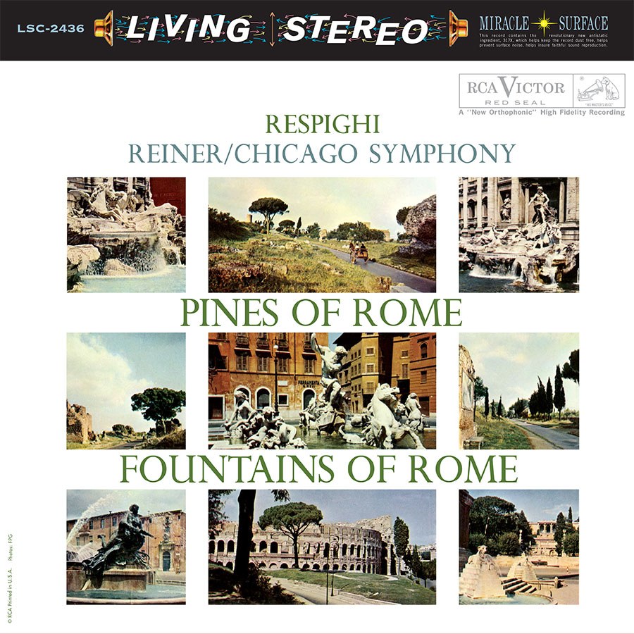 Fritz Reiner - Respighi: Pinien & Brunnen von Rom (180g 45rpm, 2LP)