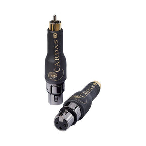 Cardas MRCA-FXLR RCA/XLR Adapter (Paar) in White