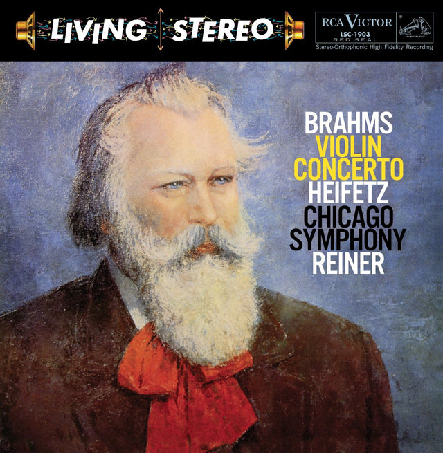 Jascha Heifetz, Fritz Reiner & Chicago Symphony - Brahms: Violin Concerto (180g 33rpm)