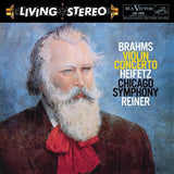 Jascha Heifetz, Fritz Reiner & Chicago Symphony - Brahms: Violin Concerto (180g 45rpm, 2LP)