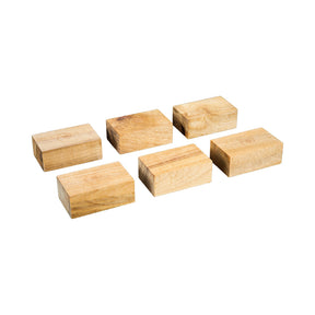 Cardas Golden Cuboids Myrtle Wood Blocks L Gerätefüße