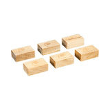 Cardas Golden Cuboids Myrtle Wood Blocks S (6er)