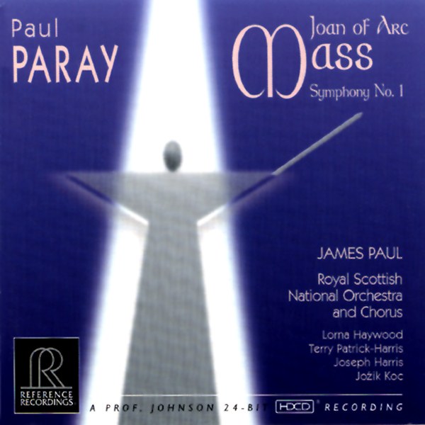 James Paul & Royal Scottish National Orchestra - Paray: Joan of Arc Mass / Sinfonie Nr. 1 (HDCD)