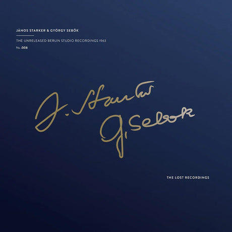 János Starker & György Sebők - The Unreleased Berlin Studio Recordings 1963 (180g 33rpm)