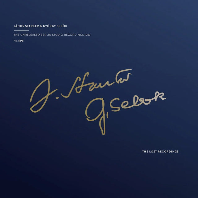 János Starker & György Sebők - The Unreleased Berlin Studio Recordings 1963 (180g 33rpm)