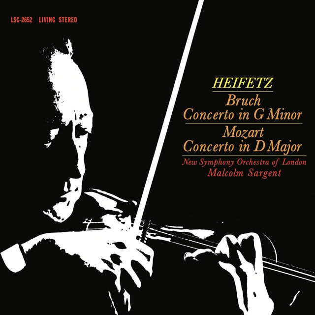 Jascha Heifetz - Bruch: Violinkonzert g-Moll / Mozart (180g 33rpm)