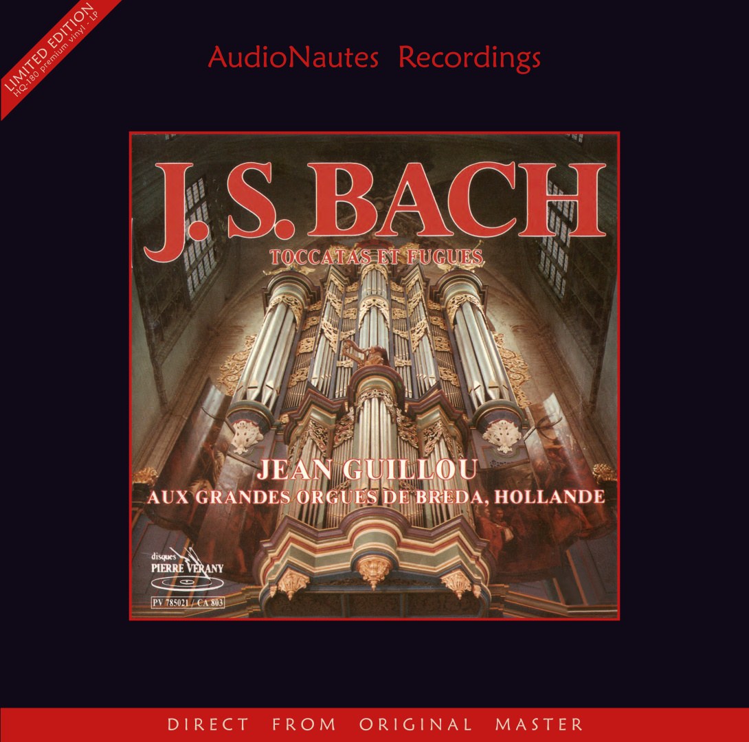Jean Guillou - Bach: Toccatas et Fugues (180g 33rpm)