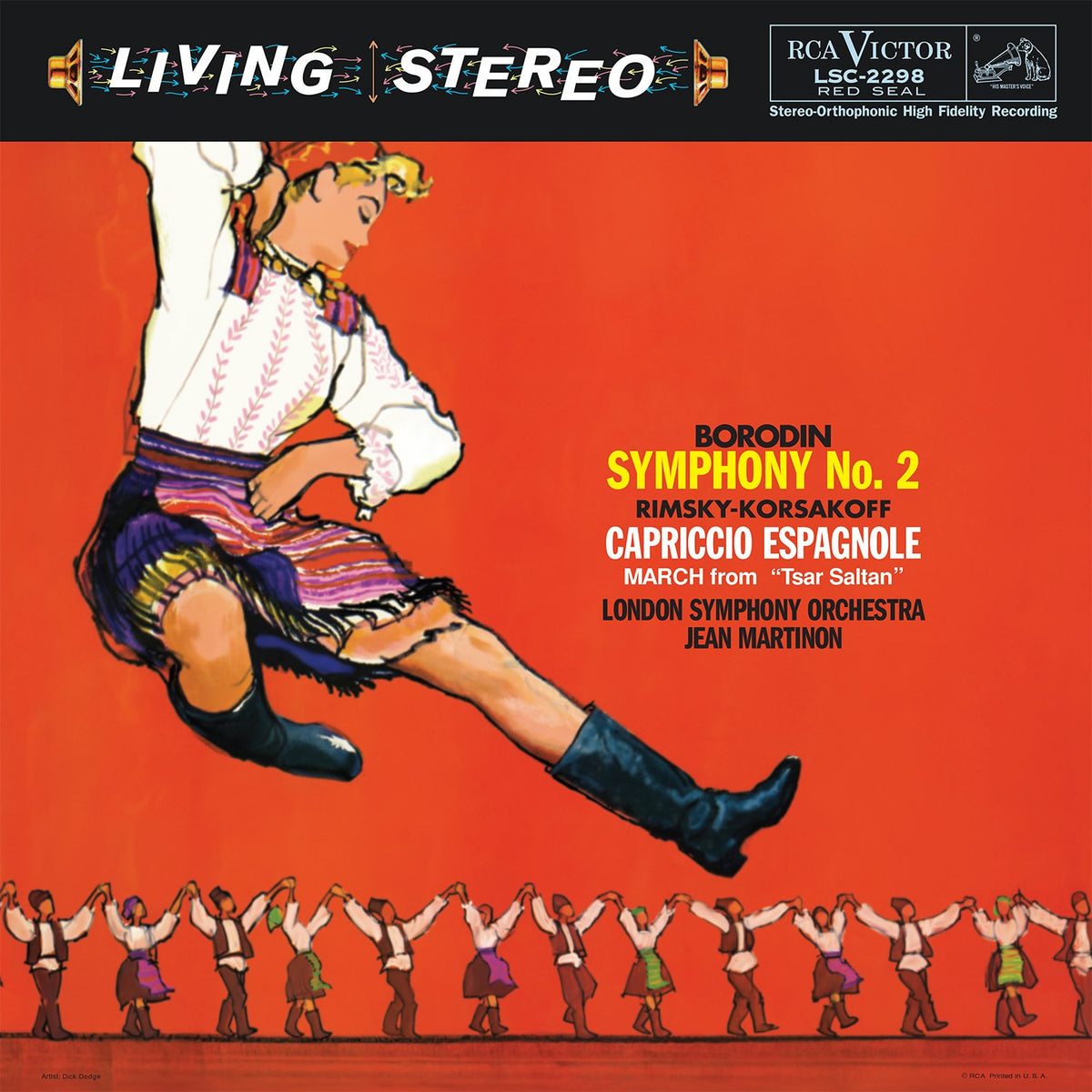 Jean Martinon & London Symphony Orchestra - Borodin: Symphony No. 2 / Rimsky-Korsakov: Capriccio Espagnol (Hybrid-SACD)