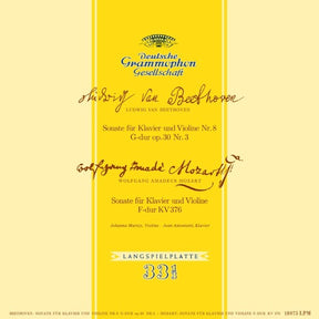 Johanna Martzy - Beethoven, Mozart: Violinsonaten (180g 33rpm, Mono)
