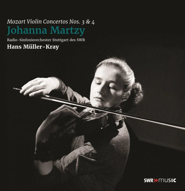 Johanna Martzy - Mozart: Violinkonzerte Nr. 3 & 4 (180g 33rpm)