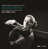 Johanna Martzy - Mozart: Violinkonzerte Nr. 3 & 4 (180g 33rpm)