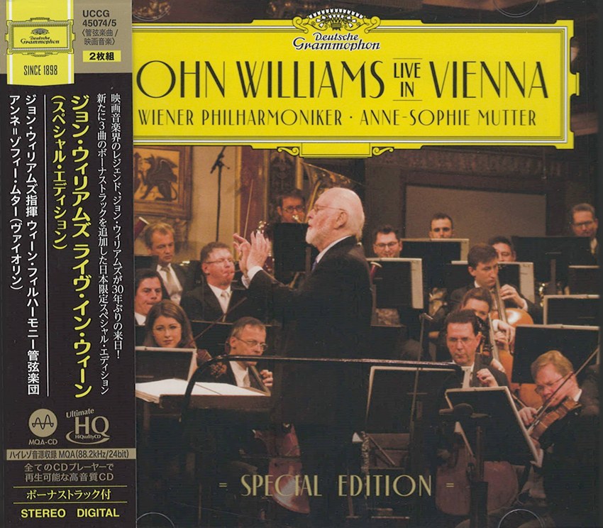 John Williams, Anne-Sophie Mutter & Wiener Philharmoniker - Live in Vienna (Special Edition) (UHQCD)