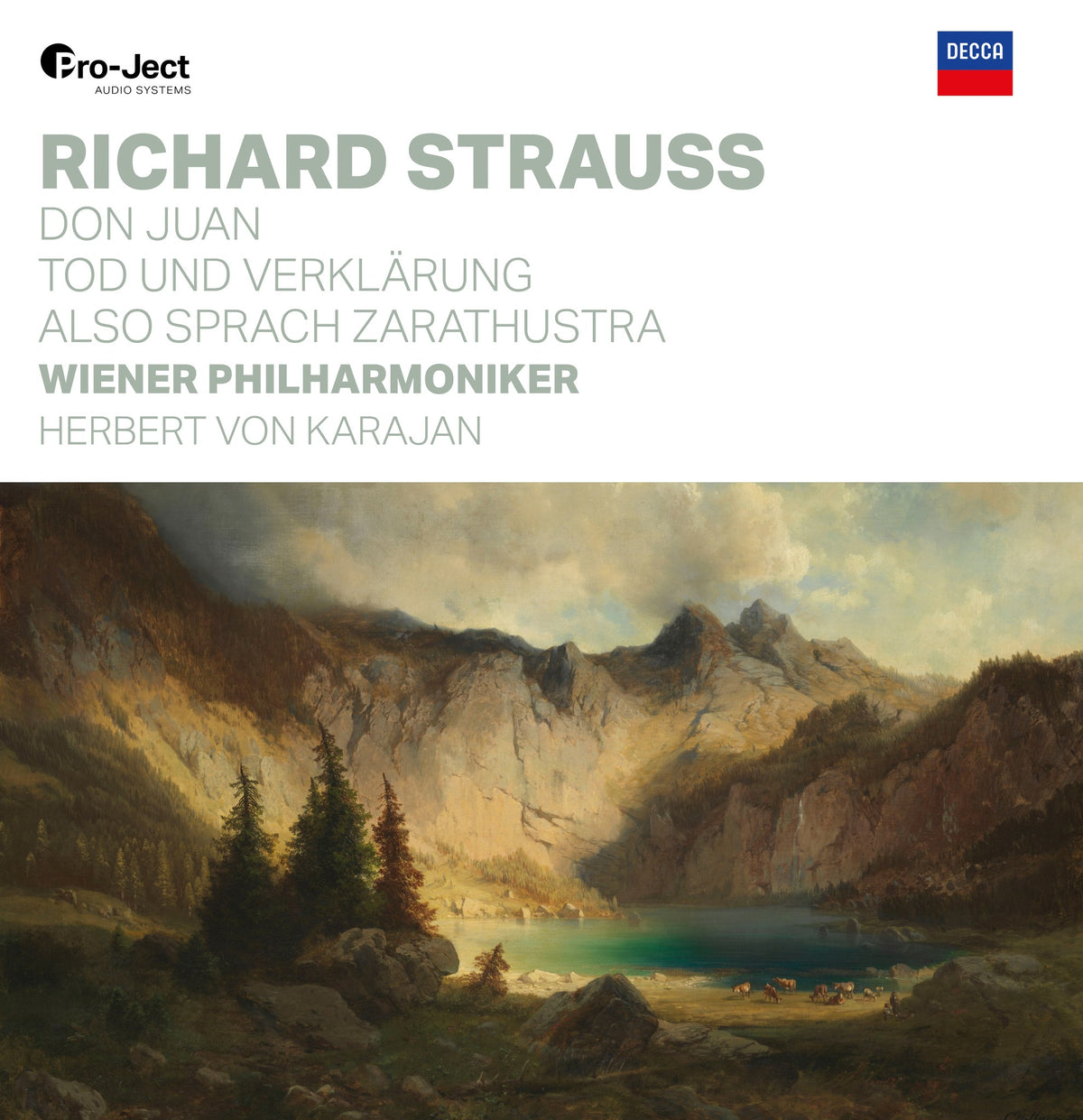 Herbert von Karajan & Wiener Philharmoniker - Richard Strauss: Don Juan · Tod und Verklärung · Also sprach Zarathustra (180g 33rpm, 2LP)