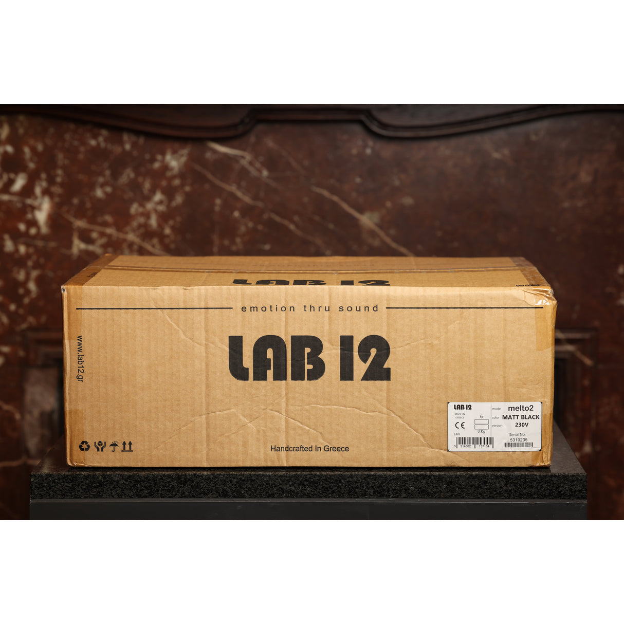 LAB 12 Melto 2 Schwarz Röhren-Phono-Vorverstärker (Gebraucht)