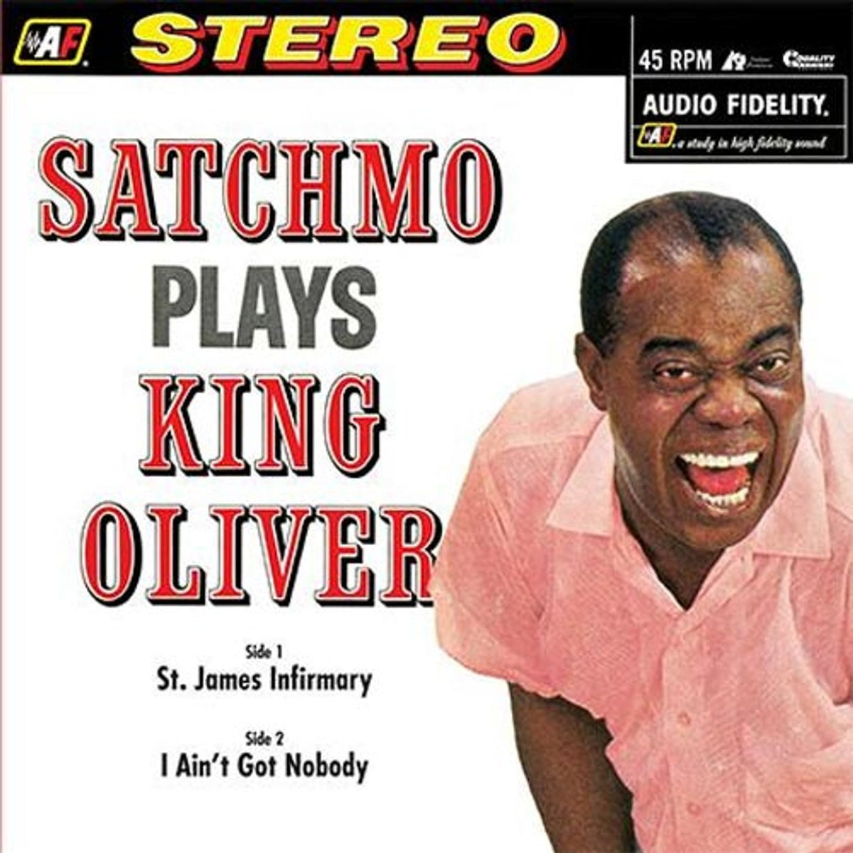 Louis Armstrong - Satchmo Plays King Oliver (180g 45rpm, 12″-Single)