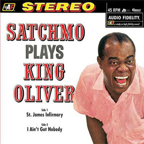 Louis Armstrong - Satchmo Plays King Oliver (180g 45rpm, 12″-Single)