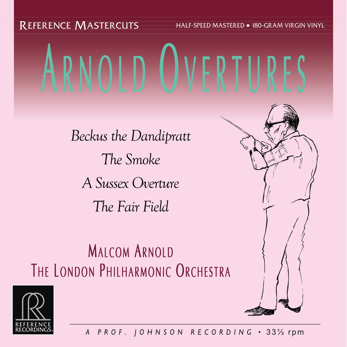 Malcolm Arnold & London Philharmonic Orchestra - Arnold Overtures (180g 33rpm)