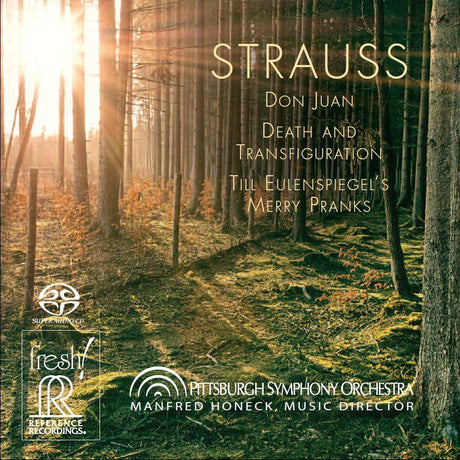 Manfred Honeck & Pittsburgh Symphony Orchestra - Strauss: Don Juan, Death and Transfiguration, Till Eulenspiegel (Hybrid-Multichannel-SACD)