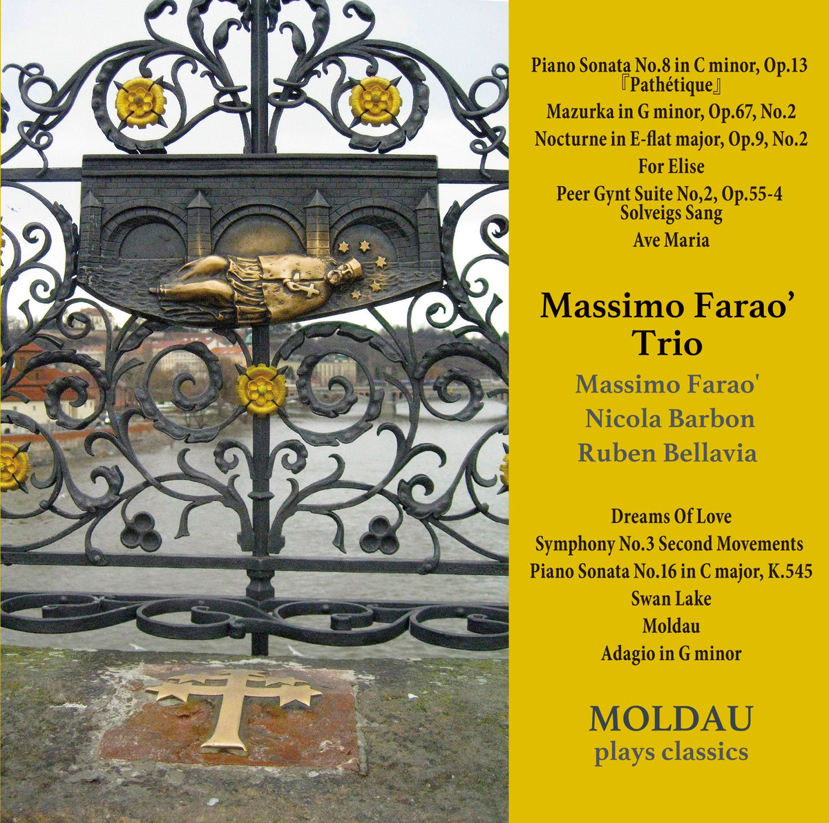Massimo Faraò Trio - Moldau Plays Classics (CD)