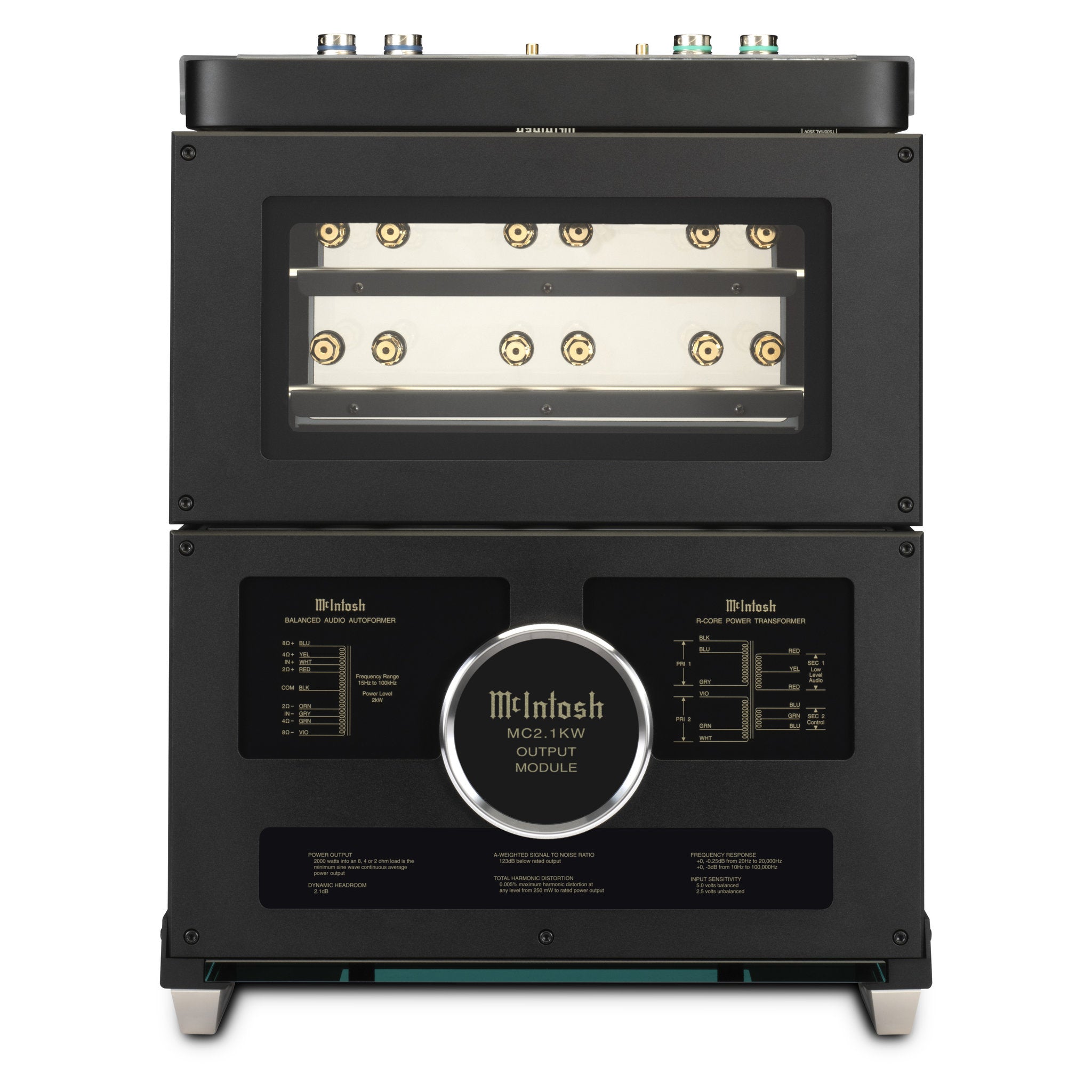McIntosh MC2.1KW – 2000 W Tri‑Chassis Monoblock – HiFi Linzbach
