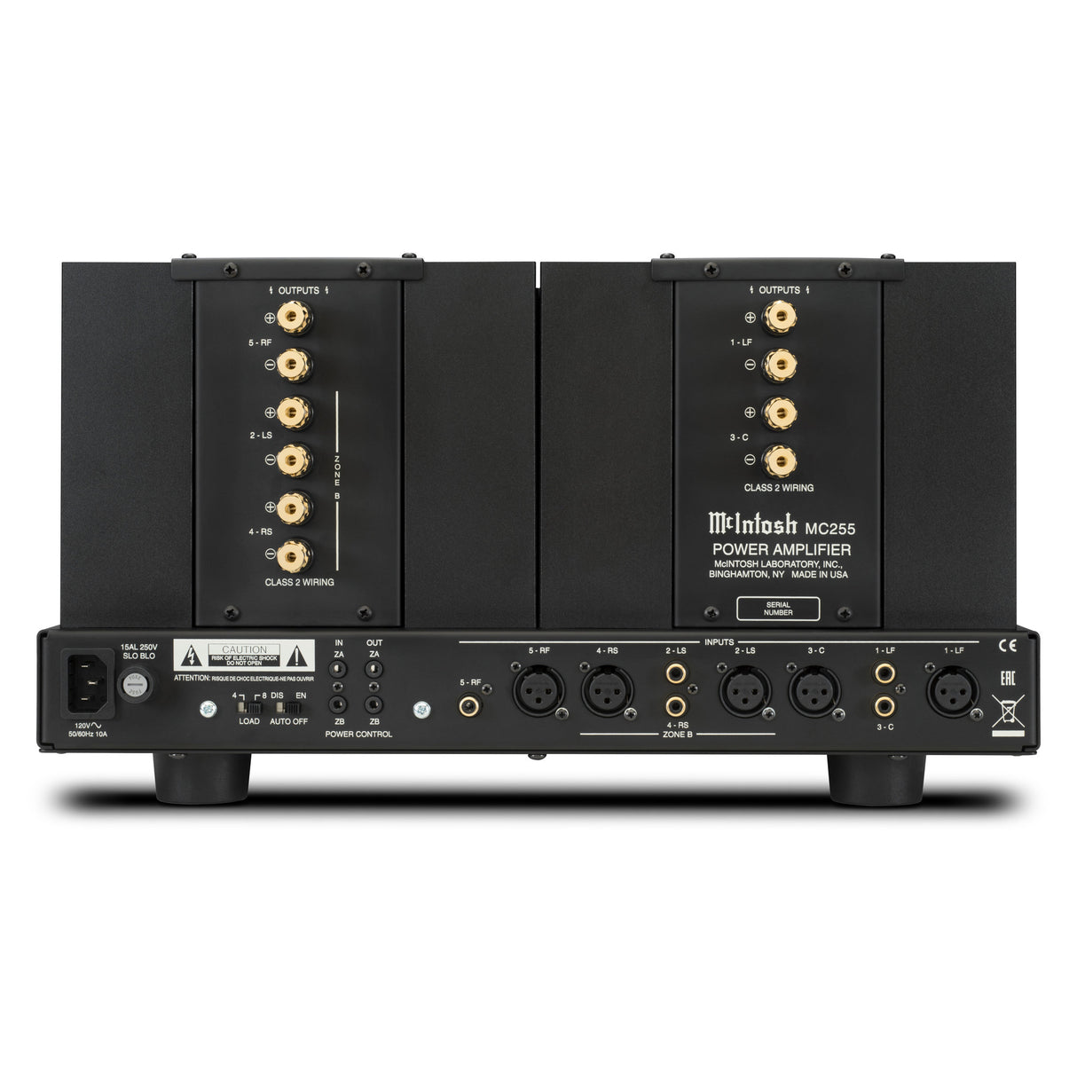 McIntosh MC255 AC Mehrkanal-Transistor-Endverstärker