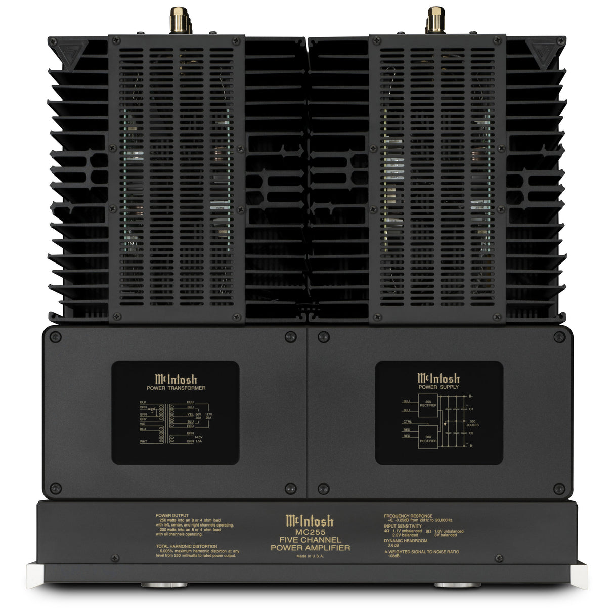 McIntosh MC255 AC Mehrkanal-Transistor-Endverstärker