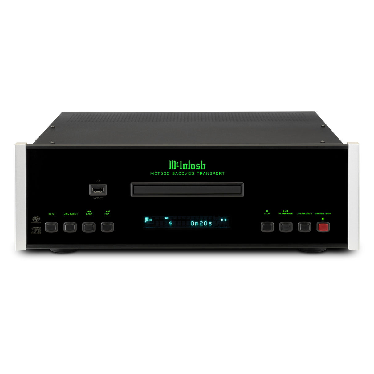 McIntosh MCT500 AC SACD/CD-Transport