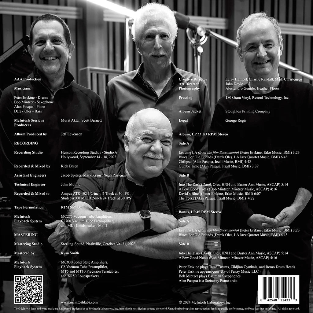 McIntosh SESSIONS Volume 1: The Peter Erskine Quartet (180g) (33rpm + Bonus 45rpm) (LP Set)