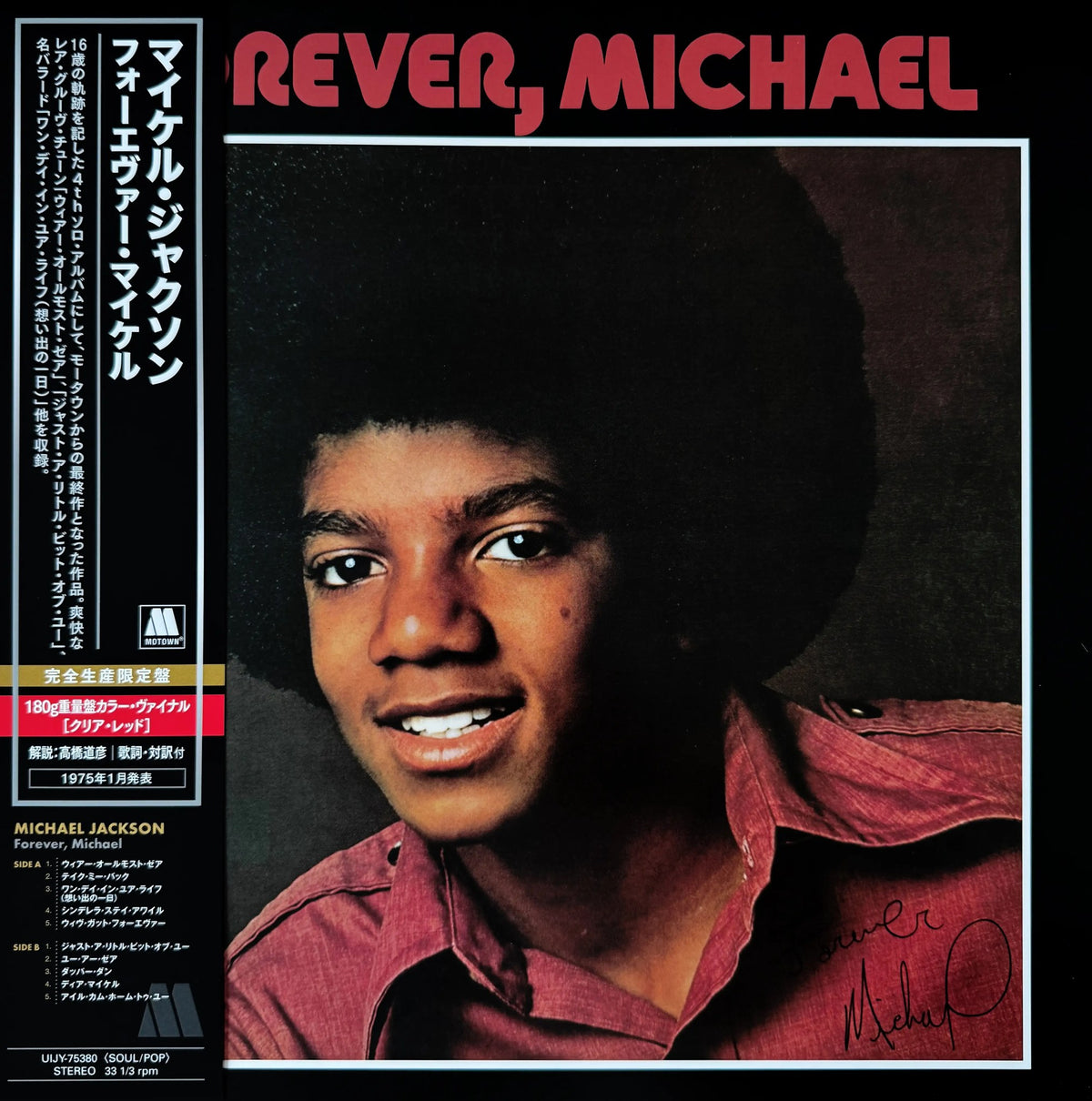 Michael Jackson - Forever, Michael (180g 33rpm)