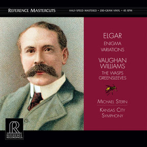 Michael Stern & Kansas City Symphony - Elgar: Enigma-Variationen / Vaughan Williams (200g 45rpm, 2LP)