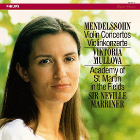 Viktoria Mullova & Sir Neville Marriner - Mendelssohn: Violinkonzerte e-moll & d-moll (180g 33rpm)
