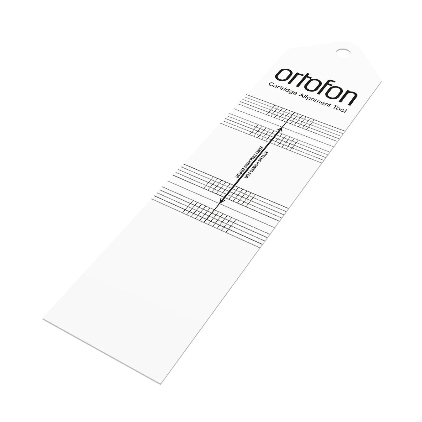 Ortofon Cartridge Alignment Tool Justageschablone