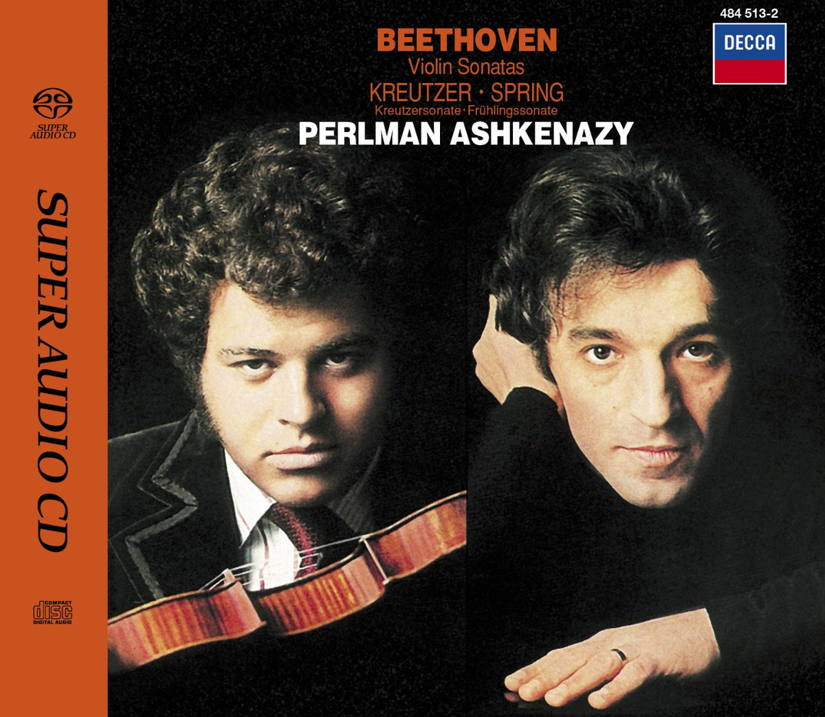 Itzhak Perlman & Vladimir Ashkenazy - Beethoven: Violinsonaten Kreutzer & Frühling (Hybrid-SACD)